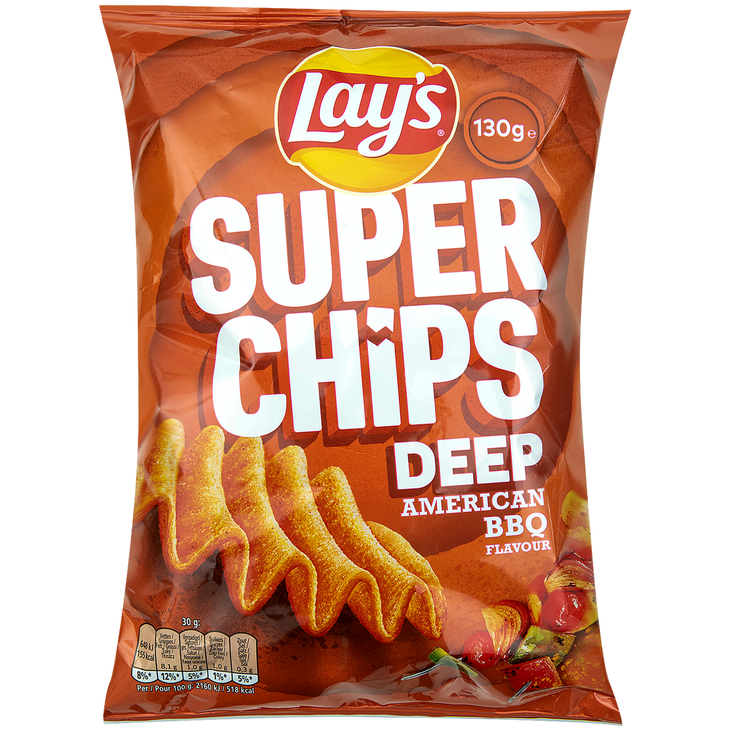 Super chip lay's deep american BBQ