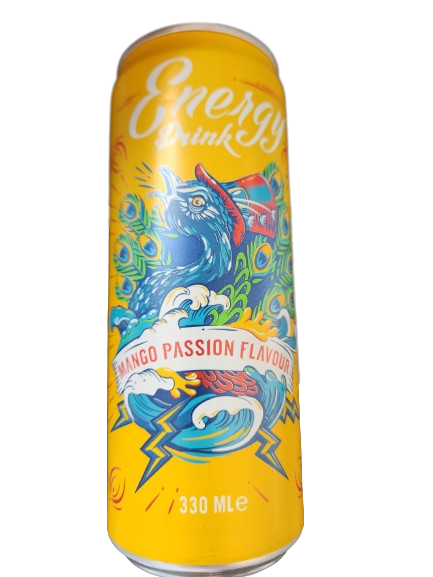 Energy drink mango passion