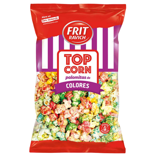 Pop corn en couleur